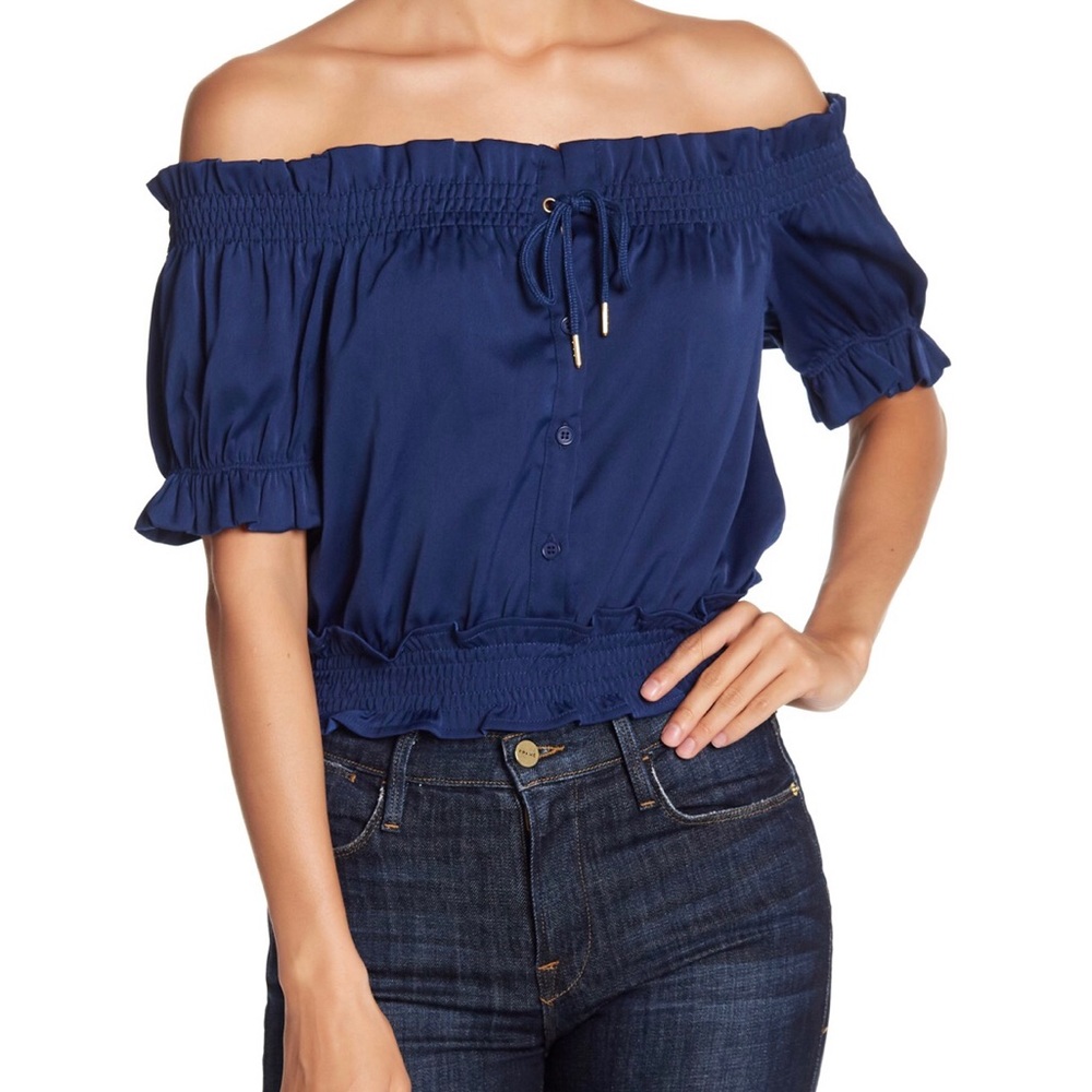 Romeo and Juliet couture off the shoulder top NWT